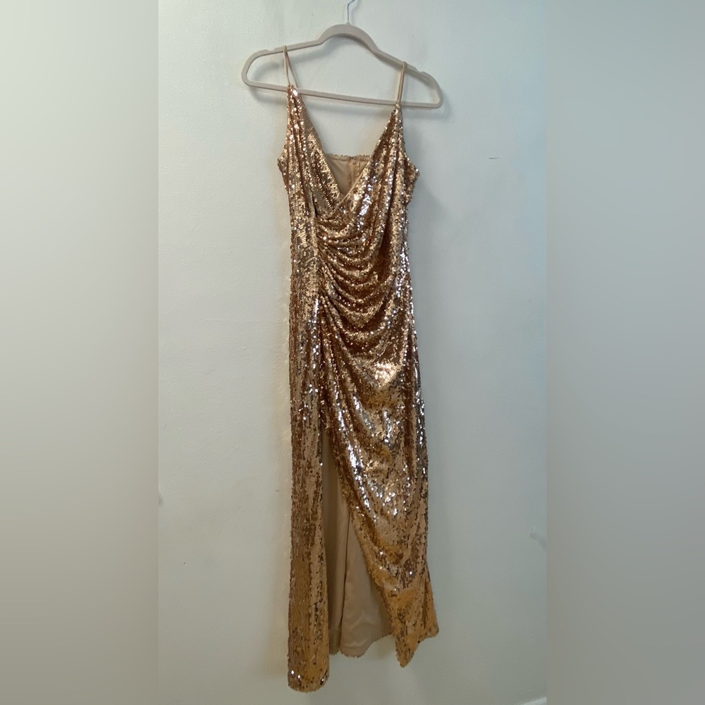 Women's Party Dress with Side Slit